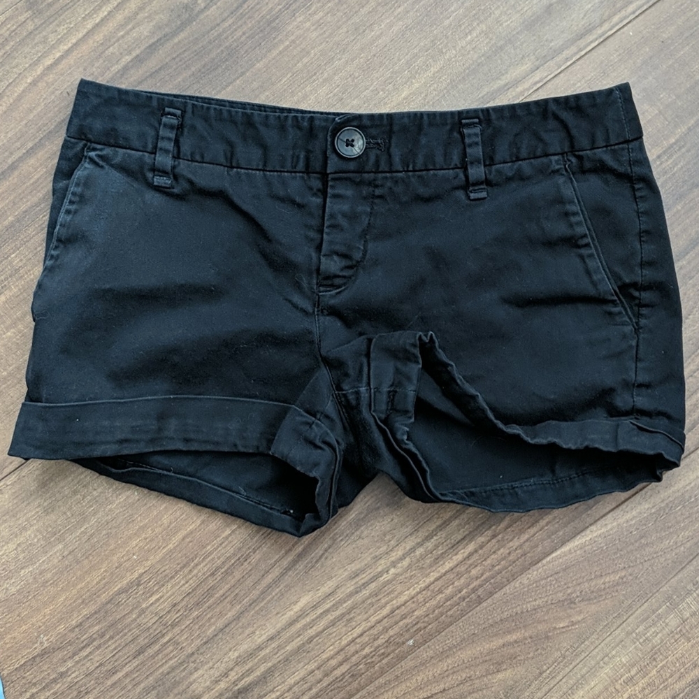 5/$45 Black Mini Shorts